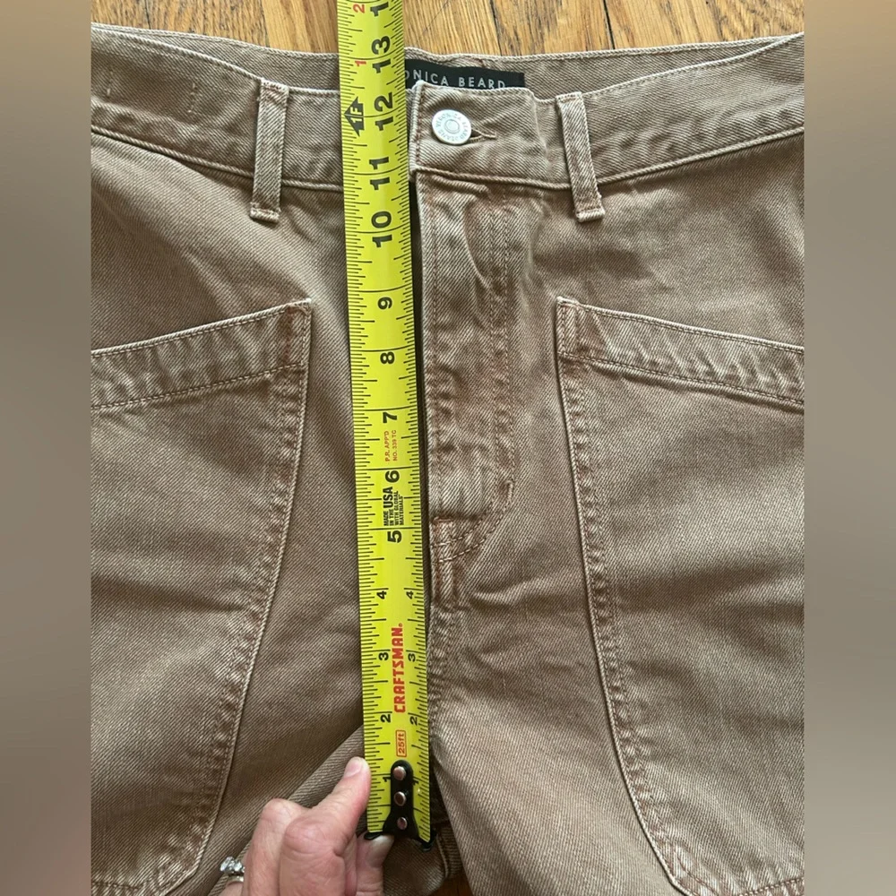 Veronica Beard Charlie Barrel Patch Pocket Jeans size 29 - Picture 9 of 10